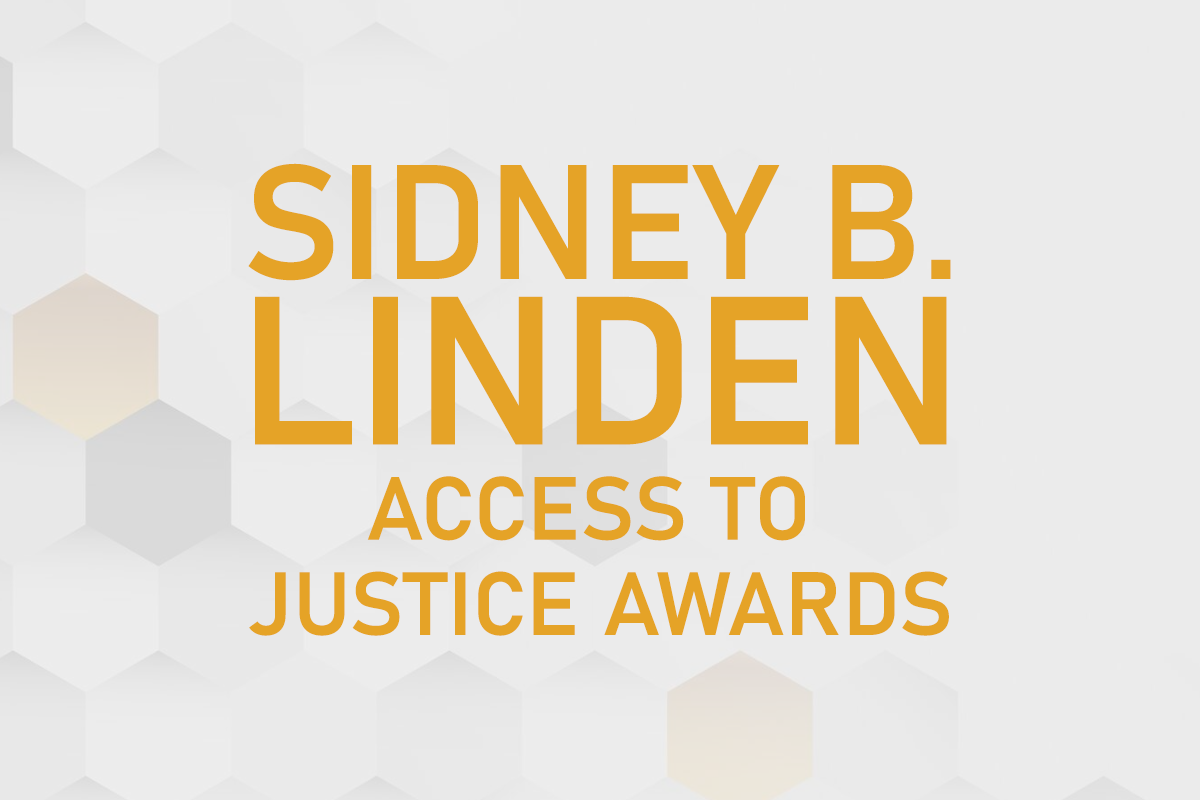 Sidney B. Linden Access to Justice Award