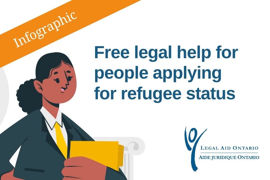 Free legal help for people applying for refugee status