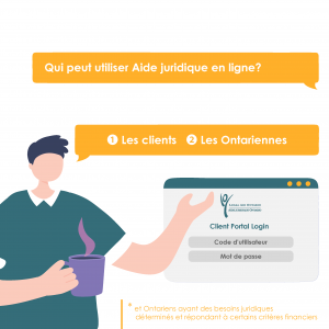 Qui peut utiliser Aide juridique en ligne?